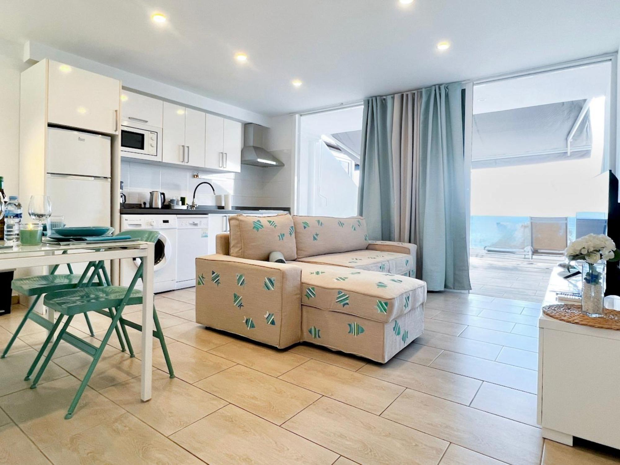 Arthouse Sea View - Acquamarina E Zaffiro Villa Puerto del Carmen  Ngoại thất bức ảnh
